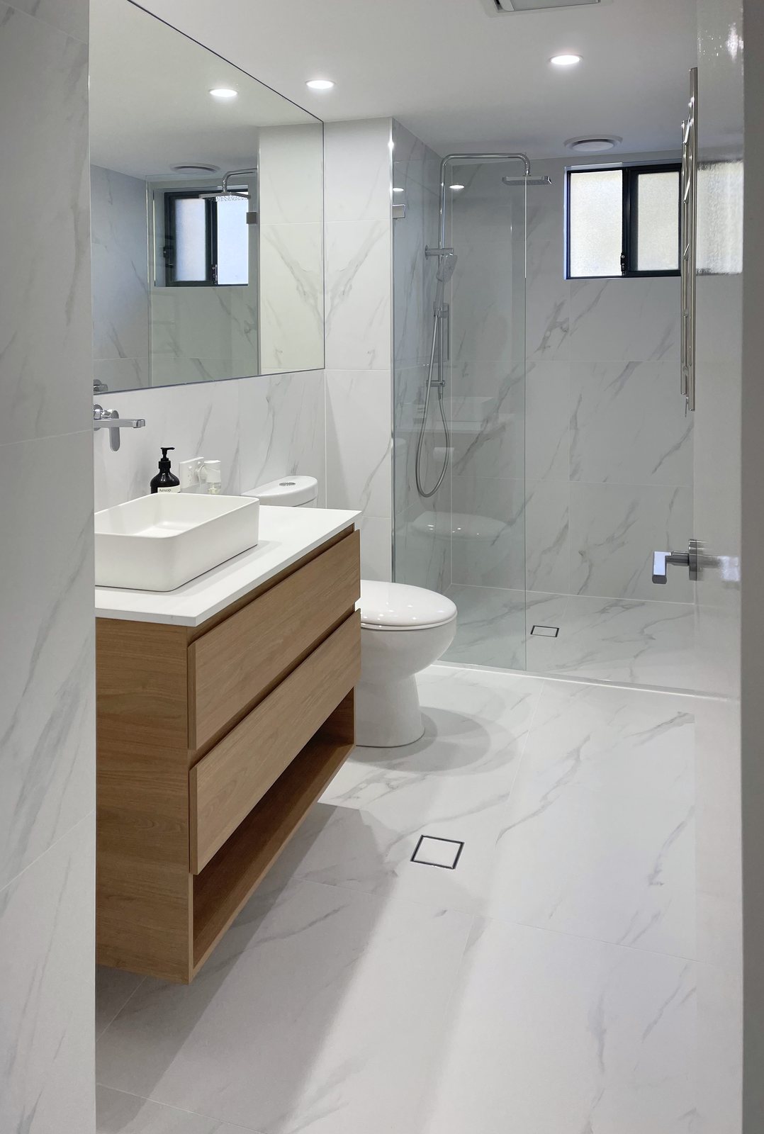 Autograph completed bathroom renovation