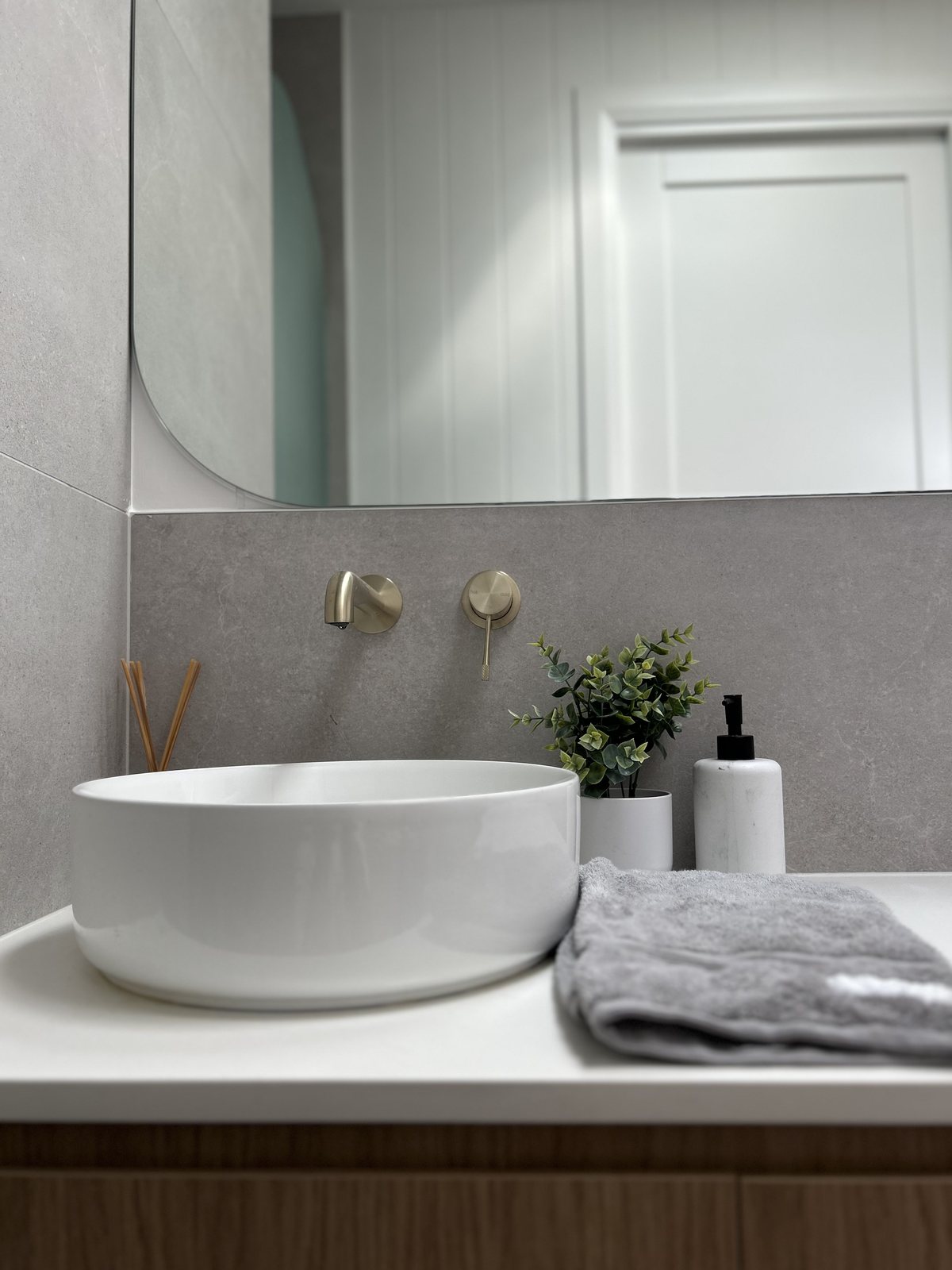 Autograph completed bathroom renovation