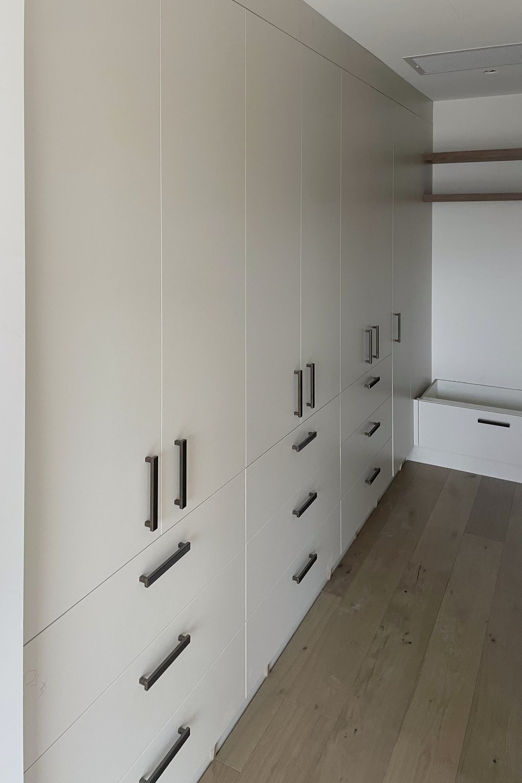 Autograph completed custom cabinetry