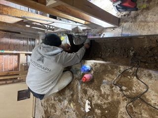 Autograph renovation construction work